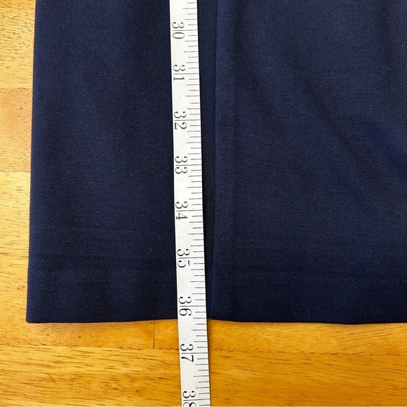 ELIZA J Sleeveless Sheath Dress in Navy & White - Picture 7 of 9